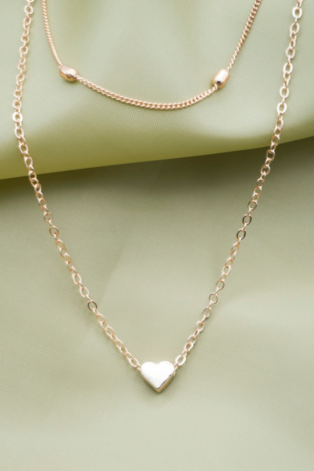 ★関税込★【Hei】essential heart necklace ★韓国の人気★ Amazon.com: The World Jewelry Center 14k Real Yellow Gold